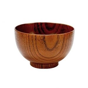 Japanese Lightweight Natural Wooden Bowl 12cm