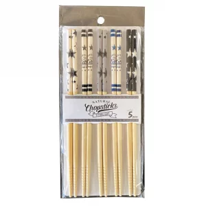 Bamboo Chopsticks 22.5cm (5 Pair)