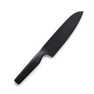 GT Jet Black Santoku knife 170mm