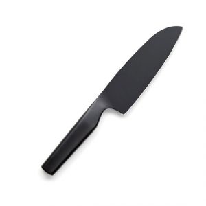 GT Jet Black Santoku knife 150mm