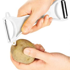 2 in 1 Peeler White