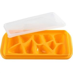 Raw Diamond Ice Cubes Mould (Orange)