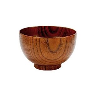 Japanese Lightweight Natural Wooden Bowl 9cm